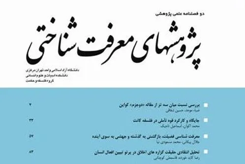واکاوی رمزپردازی معرفت در اندیشه ملاصدرا در «پژوهش‌های معرفت‌شناختی»