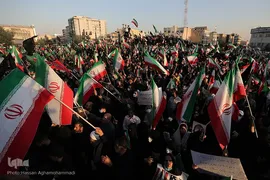 اجتماع بزرگ «امت رسول الله (ص)» مردم شهیدپرور تهران در میدان انقلاب
