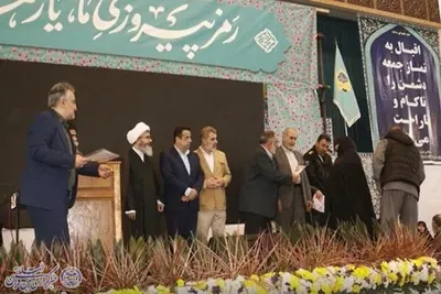 جشن میلاد بانوی دو عالم؛ تجلی شور فاطمی در مصلی نماز جمعه آمل