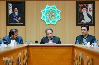 نشست خبری شهردار تهران
