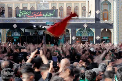 دسته عزاداری سادات چهل اختران در روز یازدهم محرم