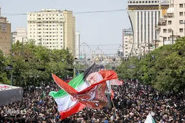 بدرقه رئیس جمهور شهید تا خانه ابدی توسط خراسانی‌ها