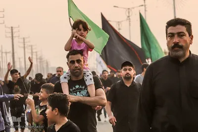 حرکت کاروان پیاده‌روی اربعین از ملاشیه اهواز