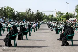 اختتامیه محافل انس با قرآن ماه مبارک رمضان سازمان عقیدتی سیاسی فرماندهی انتظامی تهران بزرگ