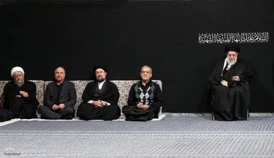 آخرین شب عزاداری شهادت فاطمه‌زهرا (س) در حسینیه امام خمینی(ره)