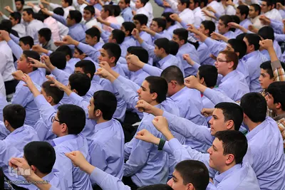 مراسم جشن تکلیف دانش‌آموزان با حضور رهبر انقلاب