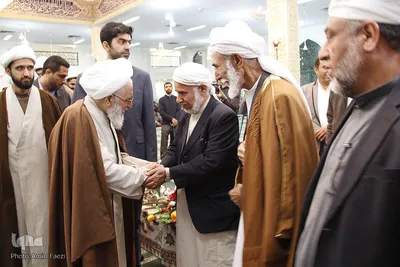 جشن دهه ولایت در مسجد پیامبر اکرم(ص) اهل تسنن در شیراز
