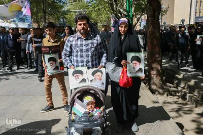 مراسم راهپیمایی روز جهانی قدس در میدان امام (ره) اصفهان