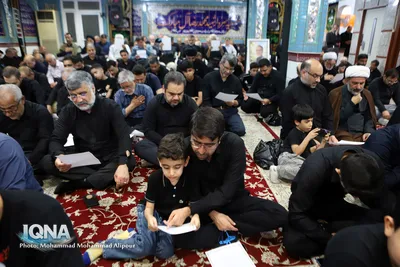 مراسم روز اربعین در حسینیه شهید آل مبارک اهواز عکاس محمد محمدعلی پور