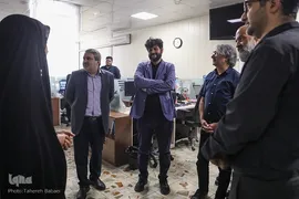 بازدید محمد آقاسی مدیر مرکز مطالعات رسانه های ارشاد از ایکنا