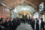عزاداری سوم شهادت امام حسین(ع) در بازار تبریز‎