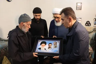 دیدار شهردار تبریز با خانواده شهدای محله قراملک