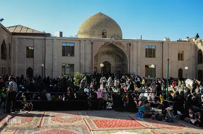 مراسم دعای عرفه در آستان مقدس سیدحمزه(ع) -تبریز

