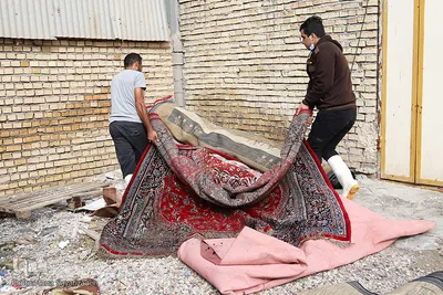 امدادرسانی گروه جهادی خدام‌الرضا(ع) و کانون خدمت آستان قدس رضوی به مردم اهواز
