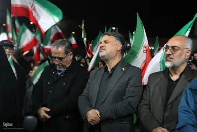 تجمع دانشگاهیان در چهلمین روز شهادت رهبر فرزانه