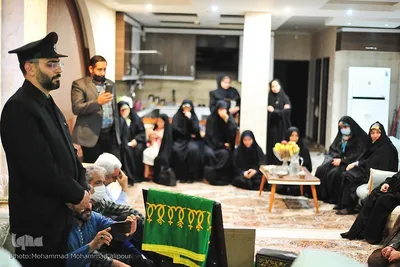 دیدار خدام رضوی با خانواده شهید مدافع حرم حسونی‌زاده