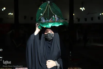 مراسم سينی حضرت قاسم(ع) در اهواز

