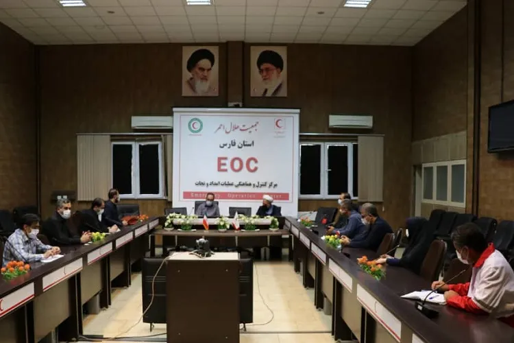 قرارگاه عملیاتی کرونا در فارس تشکیل شد / نذر سلامت امدادگران در عزاداری‌ها