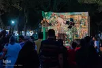 اجرای آیین سنج‌زنی آران بیدگل در چهارباغ اصفهان‎‎