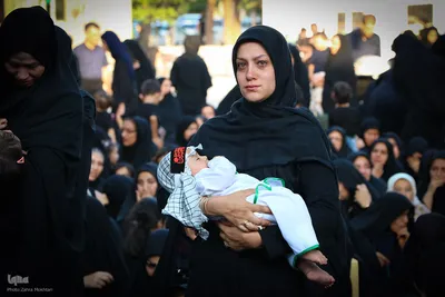 مراسم شیرخوارگان حسینی در مبارکه