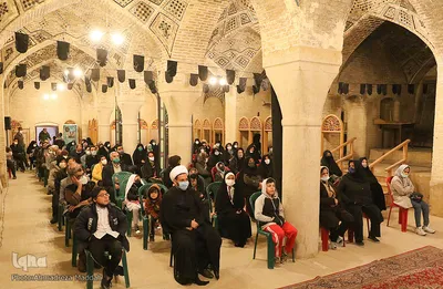 عزاداری شهادت حضرت زهرا(س) درمسجد نصیرالملک شیراز