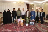 دیدار شهردار تبریز با خانواده شهیدان «اجاقی زنوز» و «یوسفی‌زاده»