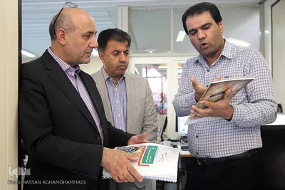 بازدید سید شهاب الدین چاووشی، معاون سیاسی استاندار تهران از ایکنا