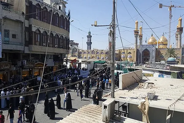 العراق: مدينة الكاظمية  تشهد مسيرة قرآنية حسينية