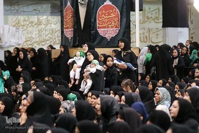 شیرخوارگان حسینی در حرم مطهر حضرت معصومه(س)