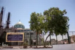 پیشرفت ساخت‌وساز در آستان علی‌بن مهزیار اهوازی 