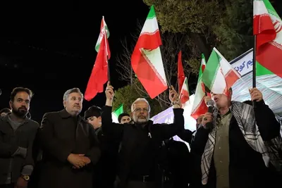 حضور هیئتی از فعالان اجتماعی ترکیه در اجتماع شبانه مردم تبریز