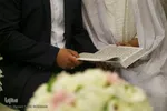 مراسم عقد ازدواج جمعی از جوانان در آستان شاهچراغ به‌ مناسبت عید غدیر