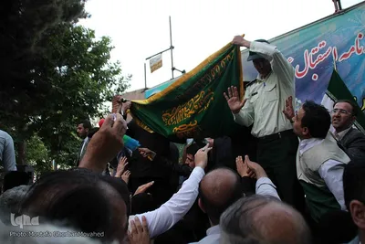 حضور خادمین آستان قدس رضوی در اهر