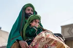 آئین نمادین ورود قافله امام حسین(ع) به دشت کربلا