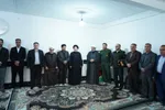 دیدار با خانواده ۳ شهید جنگ رمضان در پلدختر