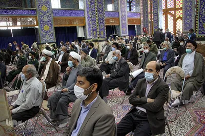 مجلس بزرگداشت شهدای دهم فروردین در مسجد حظیره یزد