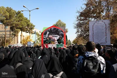 استقبال از کاروان اهالی بهشت در دانشگاه اصفهان