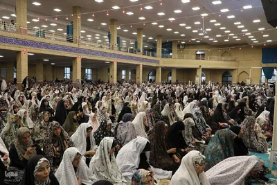 تجلی حضور مردم مومن ارومیه در نماز عید سعید فطر‎