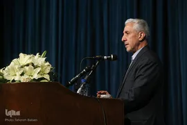 دکتر منصور غلامی، وزیر علوم، تحقیقات و فناوری در همایش بین‌المللی «آینده جهان اسلام در افق ۱۴۱۴ شمسی»