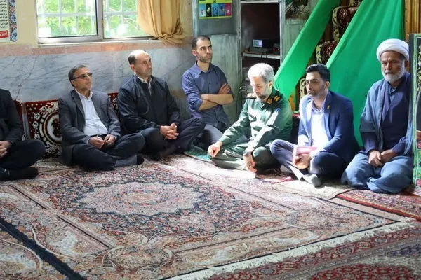 عکس یادواره شهدای روستای اشکور رامسر
