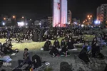 عزاداری شب هشتم محرم در سمنان‎