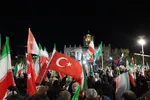حضور هیئتی از فعالان اجتماعی ترکیه در اجتماع شبانه مردم تبریز