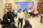 حضور خدام رضوی در خبرگزاری ایکنا خوزستان