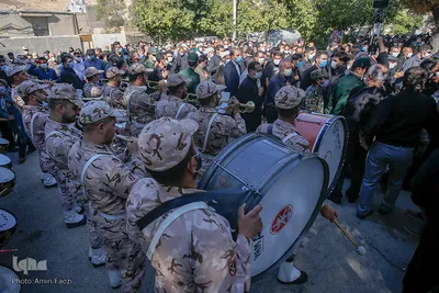 تشییع پیکر محمدجواد حسین‌دوست شهید مدافع امنیت