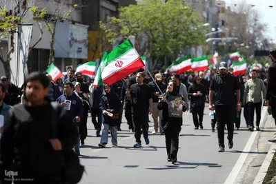 تهران در سوگ چهلمین روز شهادت رهبر شهید انقلاب اسلامی