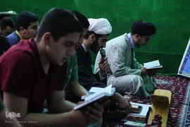مراسم اعتکاف بانوان در مسجد باغستانی
