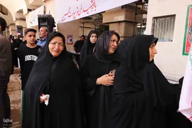 تشییع پیکر دو شهید قرآن آموز در تبریز