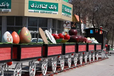 المان های نوروزی در شهر زنجان‎‎