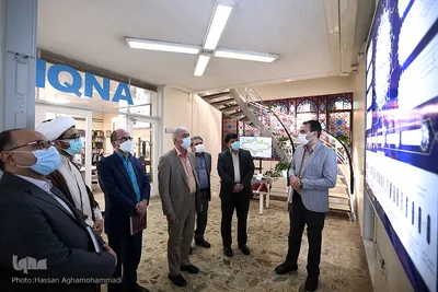 بازدید غلامرضا غفاری، معاون فرهنگی و اجتماعی وزارت علوم از ایکنا
