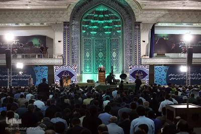 مراسم احیا شب نوزدهم ماه مبارک رمضان در مصلی تهران